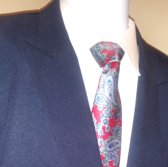 Pierre Cardin Paisley Tie - Picture 2 of 6